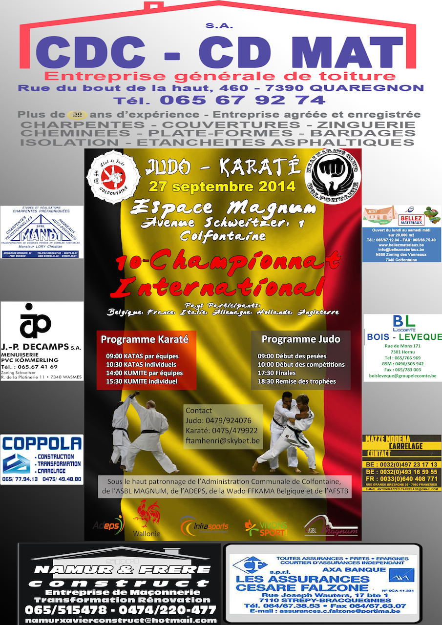Affiche Judo Karate